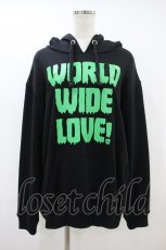 画像1: WORLD WIDE LOVE！(Rydia) / プリントパーカー 1 黒 H-26-10-25-055-PU-TO-AK-ZH (1)