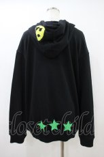 画像2: WORLD WIDE LOVE！(Rydia) / プリントパーカー 1 黒 H-26-10-25-055-PU-TO-AK-ZH (2)