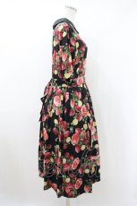 画像3: Jane Marple / Strawberry palaceのコレットドレス M ブラック H-26-10-25-010-JM-OP-AK-ZH (3)