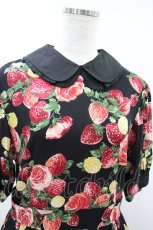 画像4: Jane Marple / Strawberry palaceのコレットドレス M ブラック H-26-10-25-010-JM-OP-AK-ZH (4)