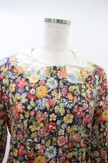 画像4: Jane Marple / Heirloom Flower embroideryカラードレス M ブラック H-26-10-25-011-JM-OP-AK-ZH (4)