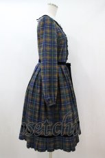 画像3: Emily Temple cute / Preppy Tartanワンピース M ネイビー H-26-10-25-012-ET-OP-AK-ZH (3)