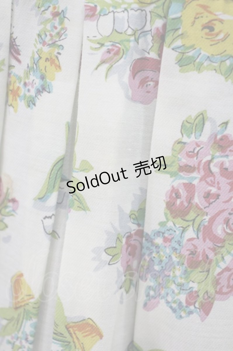 画像6: Jane Marple / Chromos bouquetのガーデンドレス M シルバーグレイ H-26-10-25-020-JM-OP-AK-ZH (6)