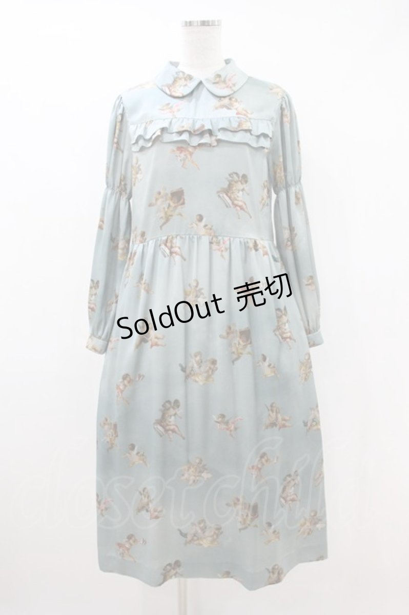 画像1: Jane Marple / Holy angelエアリードレス M ブルー H-26-10-25-021-JM-OP-AK-ZH (1)