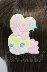 画像2: Angelic Pretty / リリカルバニーフェイスクリップ  イエロー H-26-10-26-004-AP-ZA-YZ-ZH (2)