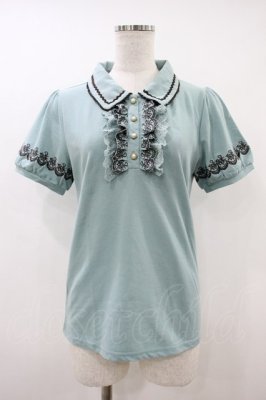 Preview of 刺繍ポロトップス M ミント