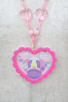 Preview of Compact Toysネックレス  ダークピンク