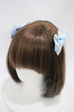 画像1: Angelic Pretty / Dot Ribbonコーム  サックス H-26-10-26-003-AP-AC-YZ-ZH (1)