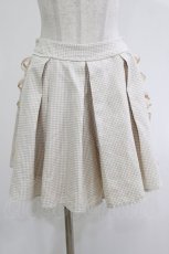 画像1: axes femme POETIQUE / サイドレースアップキュロット M ベージュ H-26-10-27-025-AX-PA-NS-ZH (1)