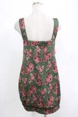 画像3: axes femme / 花柄ワンピース M ダークグリーン H-26-10-27-027-AX-BL-NS-ZH (3)