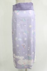 画像3: To Alice / 中華風ラップスカート S ラベンダー H-26-10-27-030-LO-SK-YZ-ZH (3)