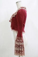 画像2: Innocent World / ロング姫丈ボレロ M ワイン H-26-10-27-054-IW-TO-NS-ZH (2)