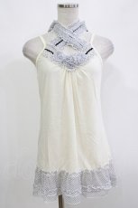 画像1: axes femme / ドットフリルキャミソール M 生成り H-26-10-27-067-AX-TO-NS-ZH (1)