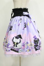 画像2: Angelic Pretty / Magical Milk Catsスカート Free ラベンダー H-26-10-27-007-AP-SK-NS-ZH (2)