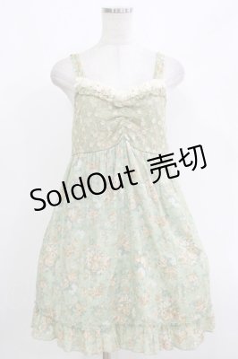 Preview of 花柄ワンピース M ミント