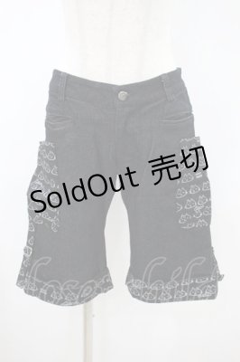 Preview of デニムハーフパンツ  黒