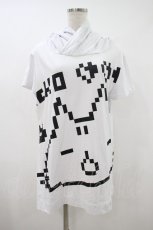 画像1: MINT NeKO / プリントプルパーカー  白 H-26-10-28-055-HN-TO-AK-ZH (1)