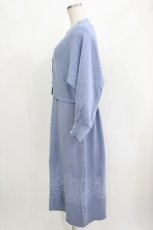 画像2: axes femme / ニットアンサンブルカーディガンｘワンピース Free サックス H-26-10-29-030-AX-TO-NS-ZH (2)