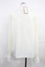 画像2: axes femme / 【my axes】ブラウス L 生成り H-26-10-29-1021-AX-BL-NS-ZH (2)