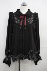 画像1: axes femme / 【my axes】ブラウス L ブラック H-26-10-29-1022-AX-BL-NS-ZH (1)