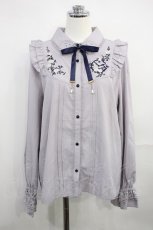 画像1: axes femme / 【my axes】ブラウス L ラベンダー H-26-10-29-1023-AX-BL-NS-ZH (1)