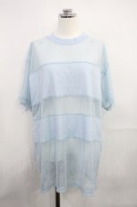 画像1: MILKBOY / メッシュ切替Tee Free サックス H-26-10-29-1027-MB-TS-NS-ZH (1)