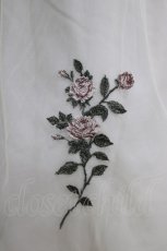 画像4: an another angelus / イングリッシュローズ刺繍チュールスカート Free L/BEIGE H-26-10-29-021-CA-SK-NS-ZH (4)