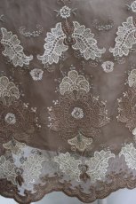 画像4: axes femme / グラデチュール刺繍スカート M ベージュ H-26-10-29-022-AX-SK-NS-ZH (4)