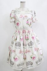 画像1: Emily Temple cute / Princessワンピース  オフホワイト H-26-10-30-005-ET-OP-KB-ZH (1)