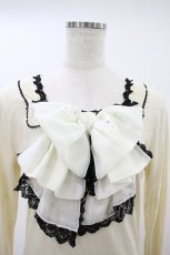 画像3: axes femme / ビッグリボンプルオーバー M 生成り H-26-10-30-1047-AX-TO-NS-ZH (3)
