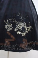 画像3: axes femme POETIQUE / 刺繍入ジャンスカ M ブラックチェック H-26-10-30-1018-AX-OP-NS-ZH (3)