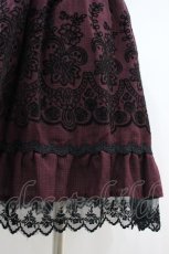 画像3: axes femme / フロッキーptチェックスカート M ワイン H-26-10-30-1022-AX-SK-NS-ZH (3)