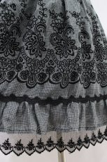 画像3: axes femme / フロッキーptチェックスカート M ブラック H-26-10-30-1025-AX-SK-NS-ZH (3)