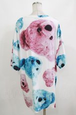 画像3: TRAVAS TOKYO / Bear faces BIG Tシャツ FREE 白 H-26-10-30-055-PU-TS-AK-ZH (3)