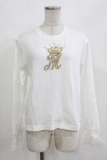 画像1: MILK / MクラウンTシャツ  オフ H-26-10-30-057-ML-TO-AK-ZH (1)