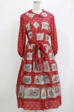 画像1: Jane Marple / Spirit of libertyコレットドレス  ローズ H-26-10-30-010-JM-OP-KB-ZH (1)
