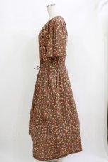 画像2: Jane Marple Dans Le Salon / Lemon groveのワンピース  レッド H-26-10-30-012-JM-OP-KB-ZH (2)