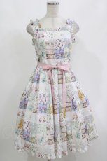 画像1: Emily Temple cute / Anniversary Patchworkキャミソールワンピース M cute H-26-10-30-002-ET-OP-AK-ZH (1)
