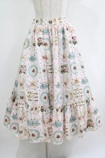 画像1: Melody BasKet / Tea salonスカート M ピンク H-26-10-30-016-LO-SK-AK-ZH (1)