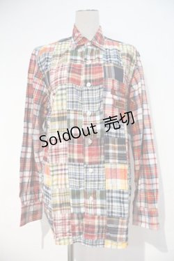 画像1: 【SALE】Karl Helmut / カラフルチェックシャツ I-23-09-29-030-EL-BL-HD-ZT409