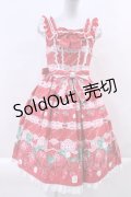 Angelic Pretty / Dessert Berryジャンパースカート I-23-09-30-012-AP-OP-HD-ZI