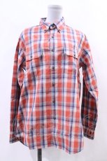 画像1: 【SALE】Karl Helmut / サイドポケットチェックシャツ I-23-09-30-032-EL-BL-HD-ZT409 (1)