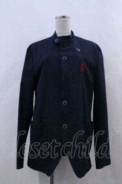 画像1: Karl Helmut / ロゴ刺繍ハイネックジャケット I-23-10-17-009-EL-JA-HD-ZT039