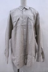 画像1: 【SALE】Karl Helmut / 両サイドポケットチェックシャツ I-23-10-17-015-EL-BL-HD-ZT410 (1)