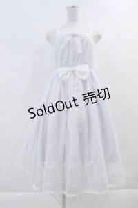 BABY,THE STARS SHINE BRIGHT / はるちゃんのAnge gardienジャンパースカート  サックスＸ白 I-23-10-29-008-BA-OP-HD-OS