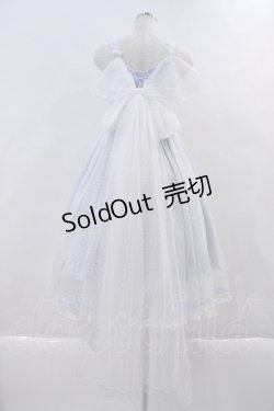 画像2: BABY,THE STARS SHINE BRIGHT / はるちゃんのAnge gardienジャンパースカート  サックスX白 I-23-10-29-008-BA-OP-HD-OS