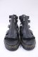画像1: Dr.Martens （Getta Grip） / Olson Zipped Leather Strap Sandals UK6 黒 I-23-11-09-167-PU-SH-HD-ZI (1)