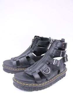 画像3: Dr.Martens （Getta Grip） / Olson Zipped Leather Strap Sandals UK6 黒 I-23-11-09-167-PU-SH-HD-ZI