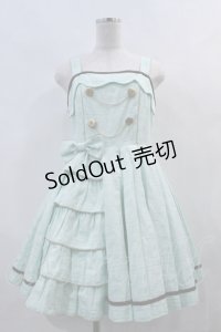 Angelic Pretty / Melty Ribbon Chocolateジャンパースカート  ミント I-23-11-27-001-AP-OP-HD-ZI