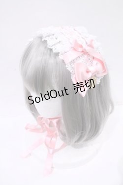 画像3: BABY,THE STARS SHINE BRIGHT / タータンチェックベビードールジャンパースカート&プリンセスドロップヘッドドレスセット  ピンク I-23-11-28-002-BA-OP-HD-ZI